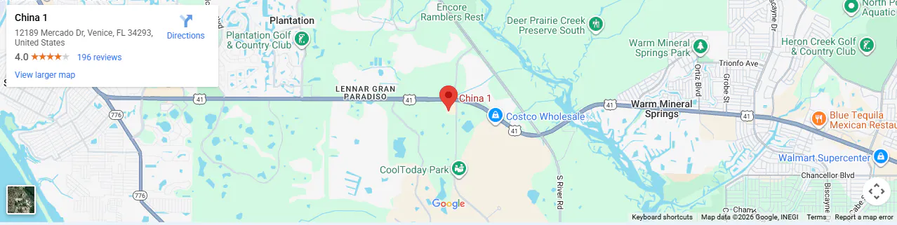 Location 12189 Mercado Dr, Venice, FL 34293